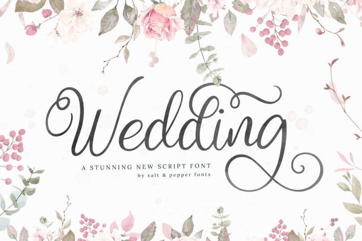 Wedding Script Font Font Download