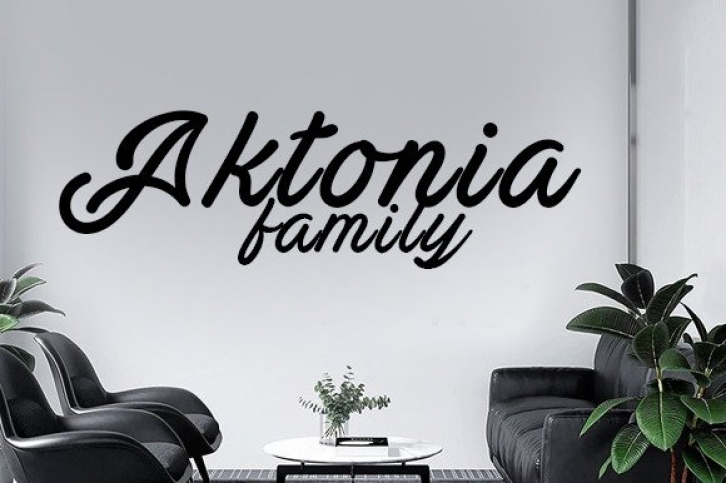 Aktonia Font Download