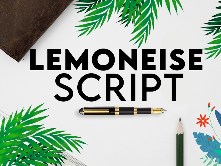 Lemoneise Milky Font Download