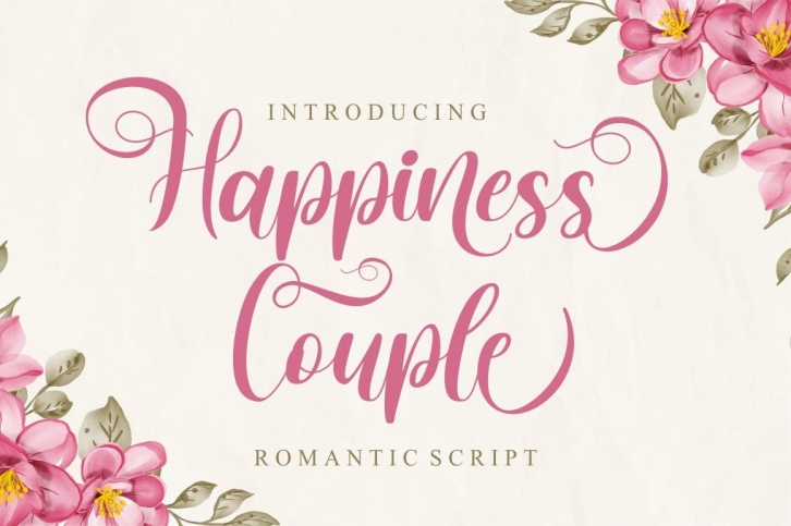 Happiness Couple Font Download
