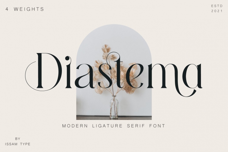 Diastema â€“ Modern Ligature Font Download