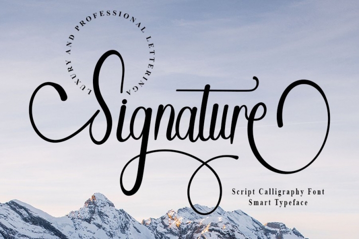 Signature Font Download