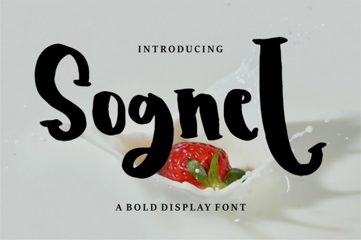 Sognel Font Download