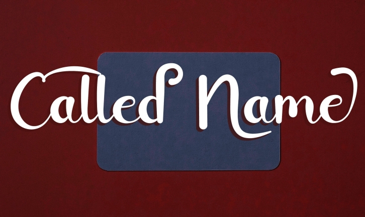 Called Name Font Download