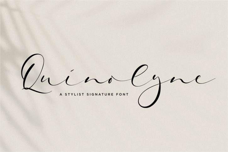 Quinolyne Font Download