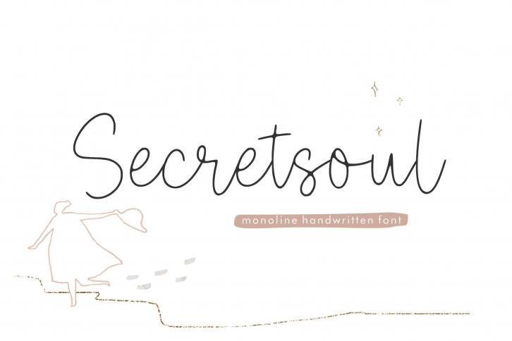Secretsoul Monoline Font Download