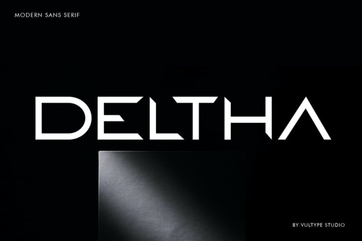 Deltha - Modern Font Font Download