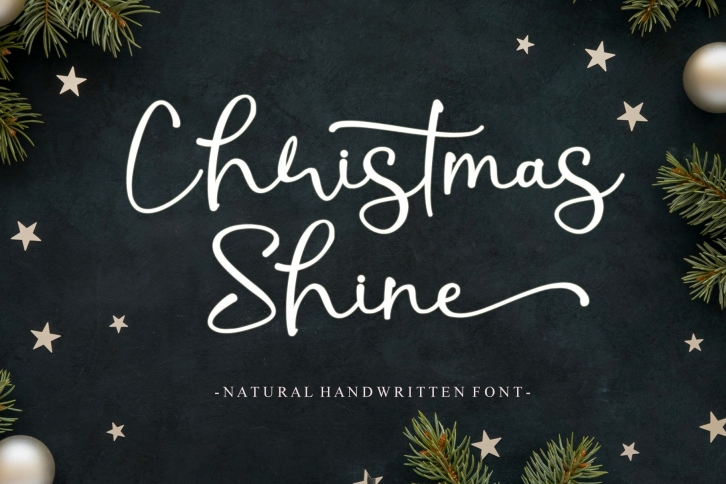 Christmas Shine Font Download