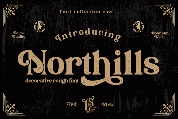 Northills | Retro Rough Font Font Download