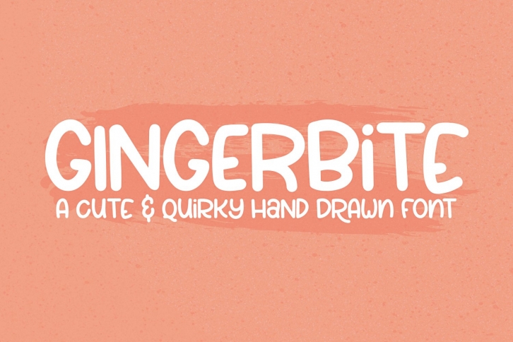 Gingerbite Font Download