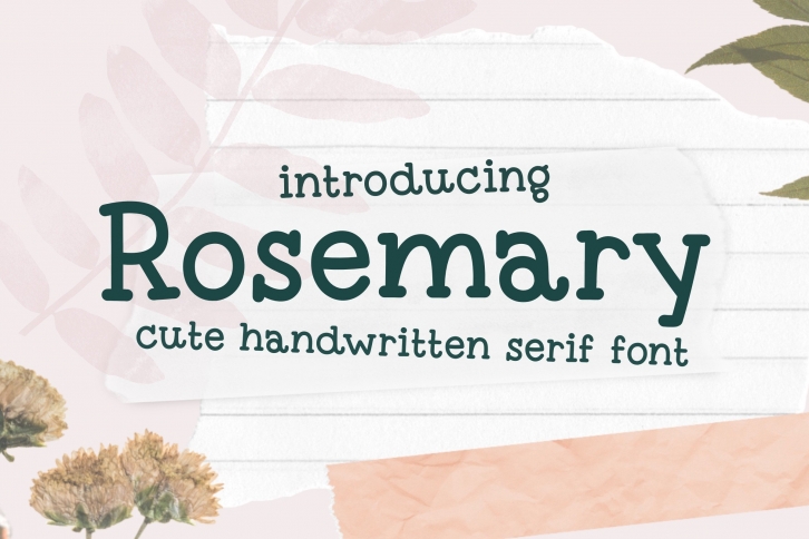 Rosemary Font Download
