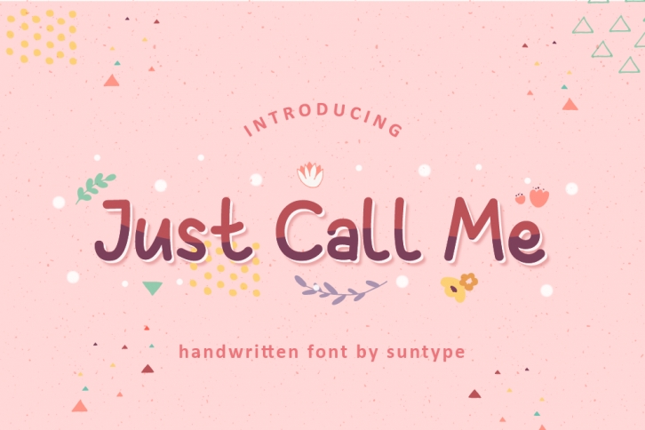 Just Call Me Font Download