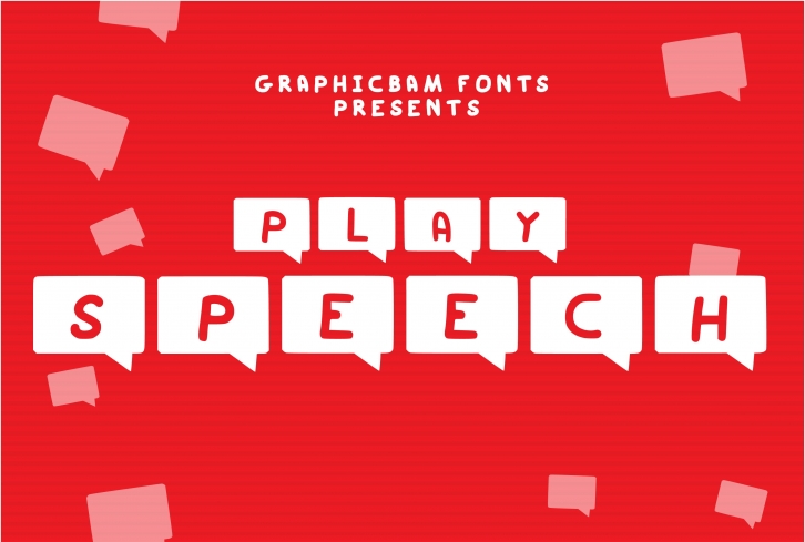 Play Speech Font Download