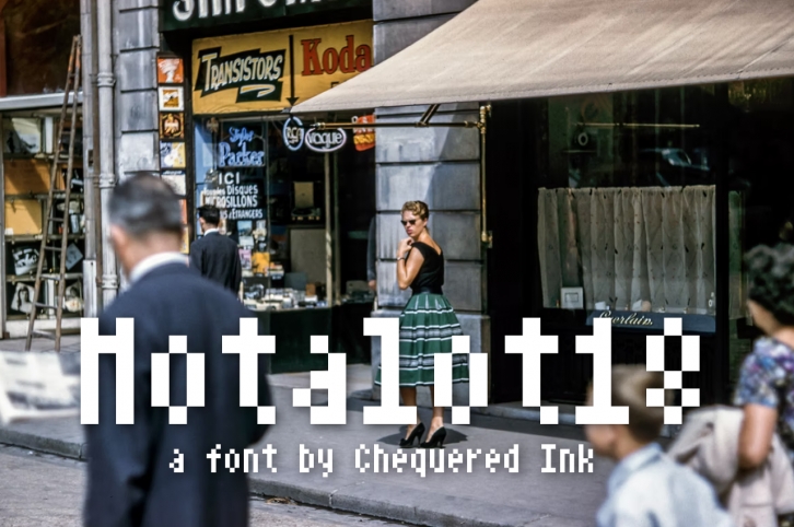 Notalot18 Font Download