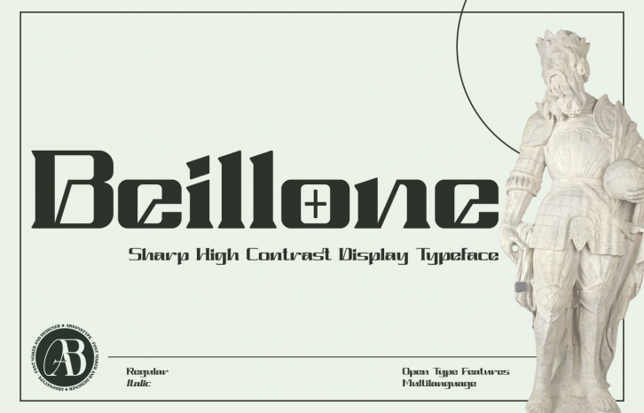 Beillone Font Download