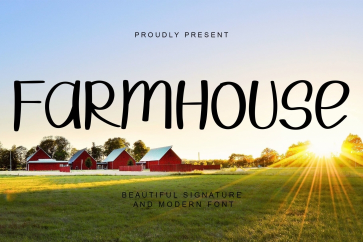 Farmhouse Font Download