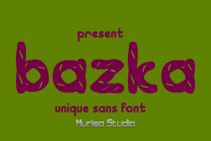 Bazka Font Download