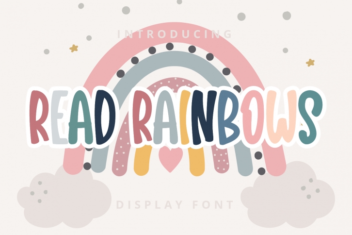 Read Rainbows Font Download