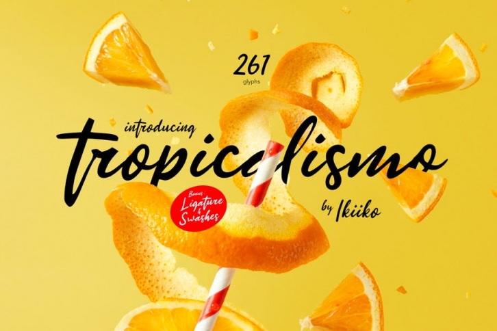 Tropicalismo Typeface Font Download