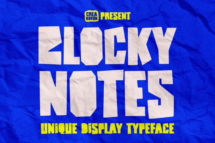 Blocky Notes Font Download