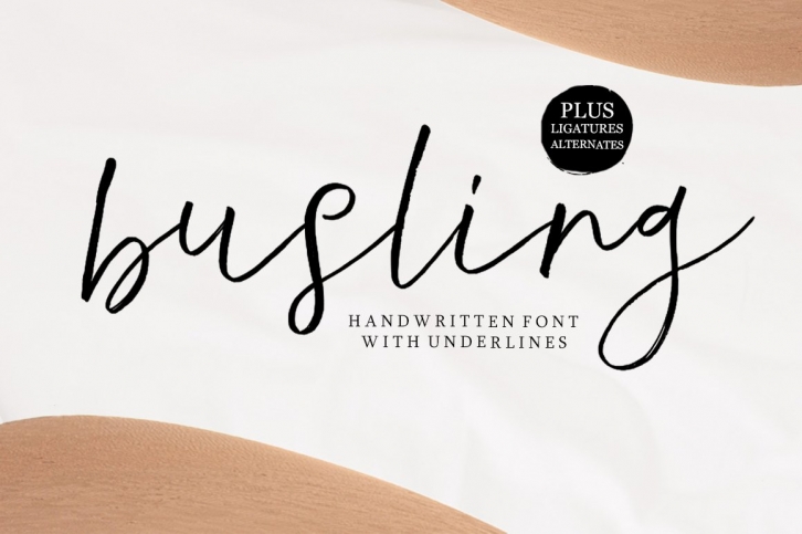 Busling Font Download