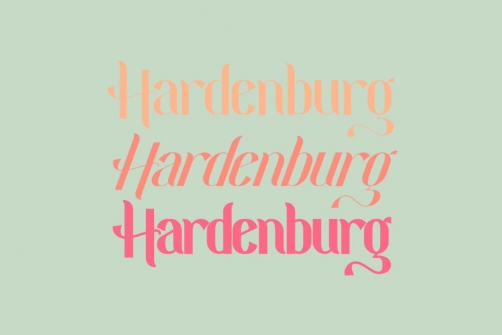 Hardenburg Font Download