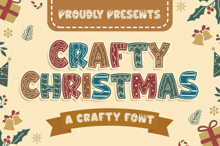 Crafty Christmas a Playful Font Download