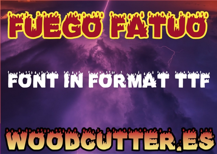 Fuego Fatuo Font Download