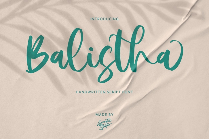 Balistha Font Download