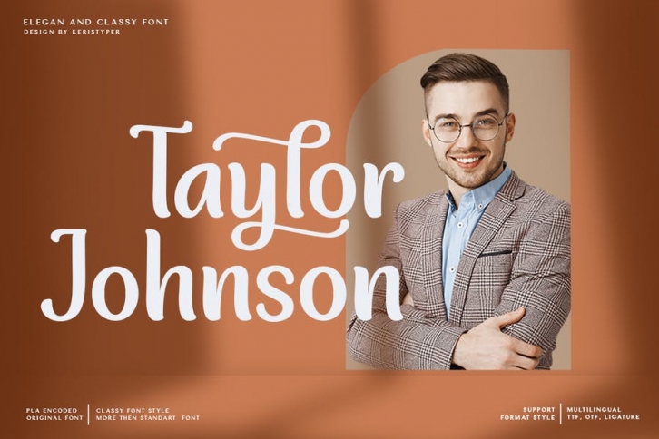 Taylor Johnson Display Font Font Download