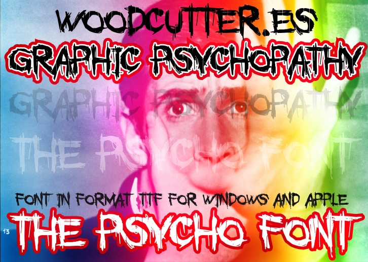 Graphic Psychopathy Font Download