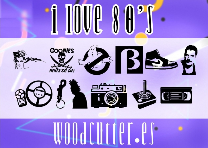 I Love 80's Font Download