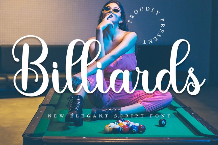 Billiards Font Download