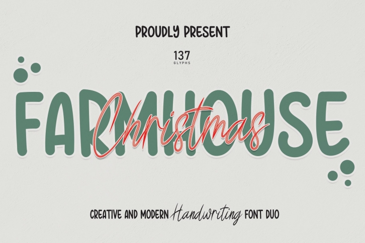 Farmhouse-Christmas Font Download