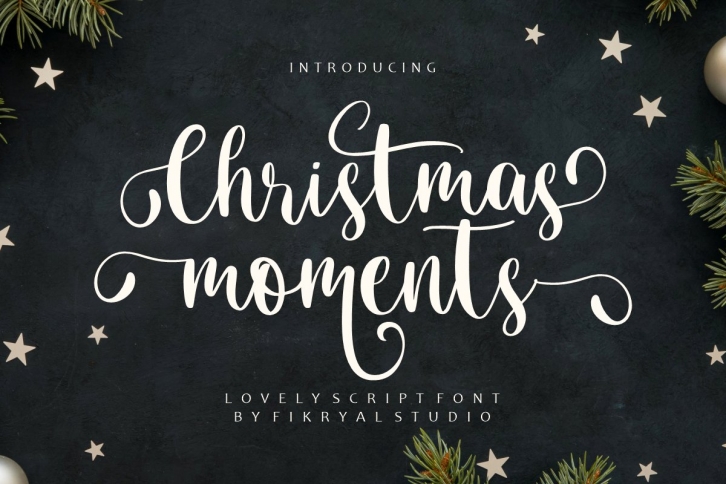 Christmas moments Font Download