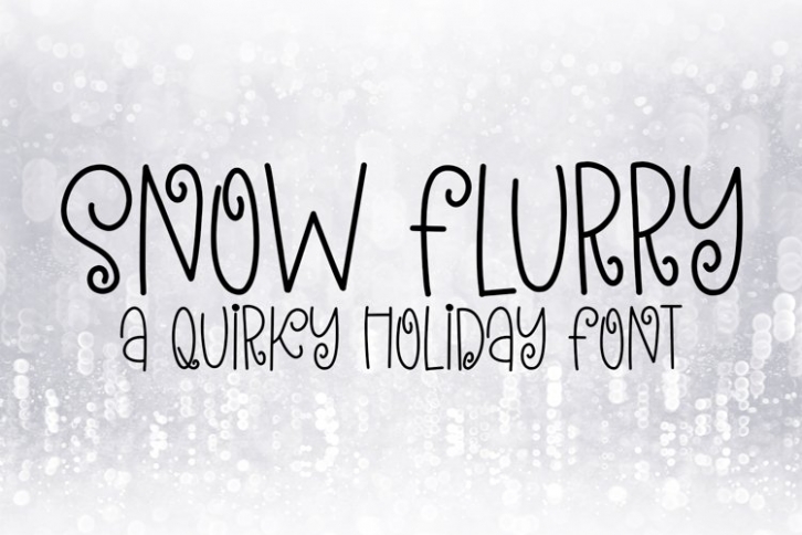 Snow Flurry Font Download