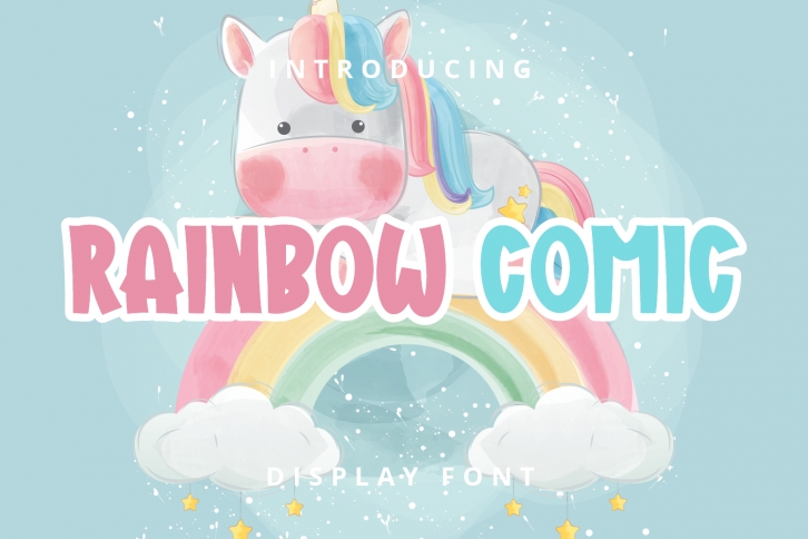 Rainbow Comic Font Download