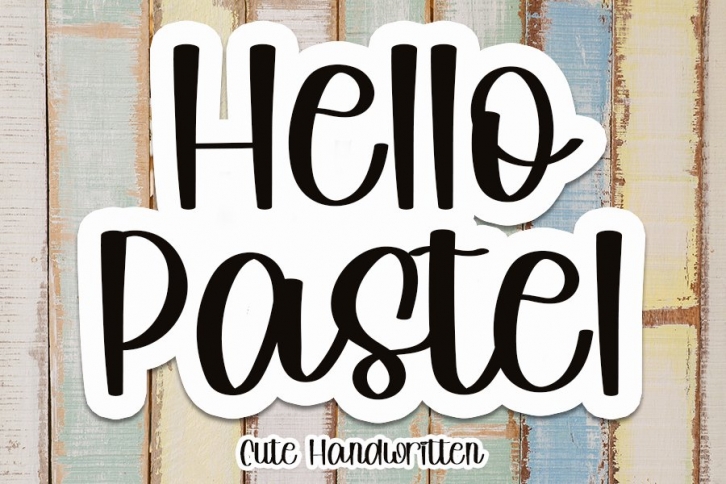 Hello Pastel Font Download