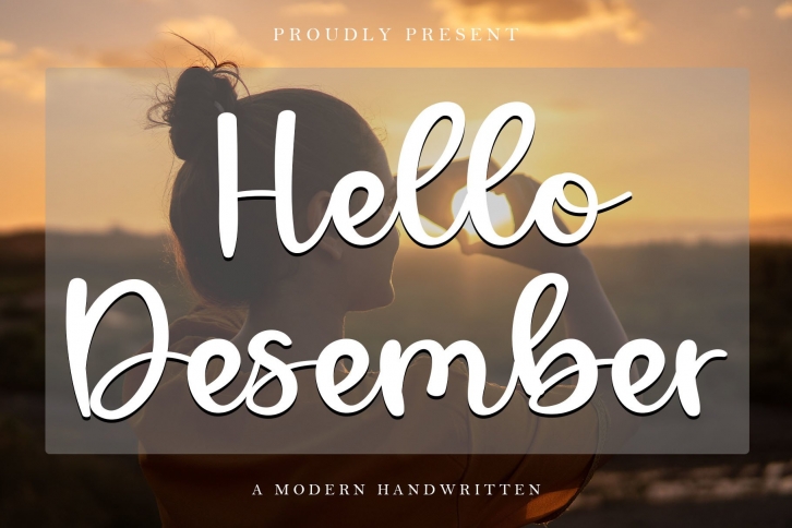 Hello Desember Font Download