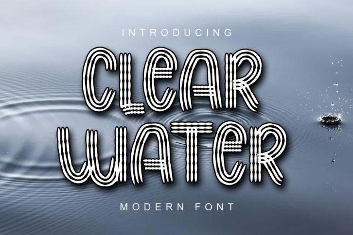 Clear Water Font Download