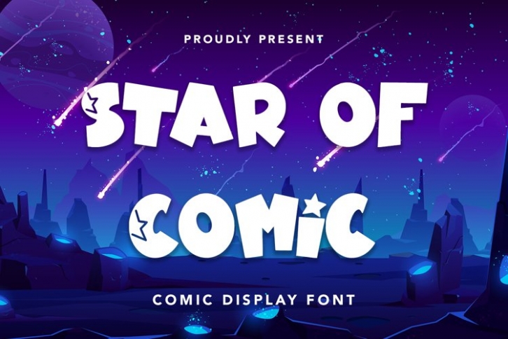 Star Of Comic Font Download