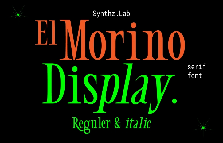El Morino-New Trendy Serif Font Download