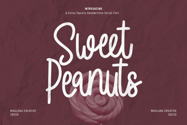 Sweet Peanuts Font Download
