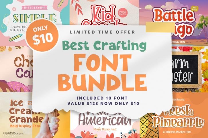 Best Crafting Bundle Font Download