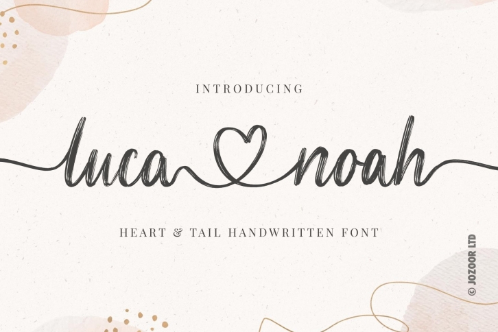 Luca Noah Font Download