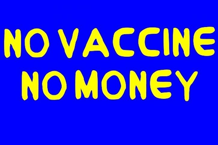 No Money, No Vaccine Font Download