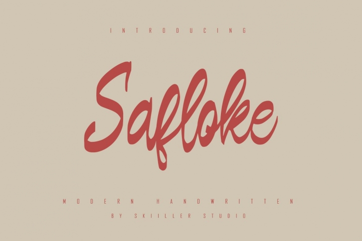 Safloke Font Download