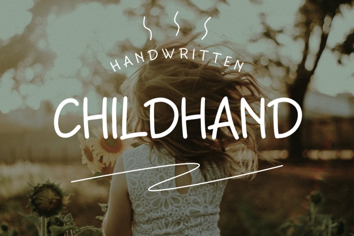 childhand handwritten font Font Download
