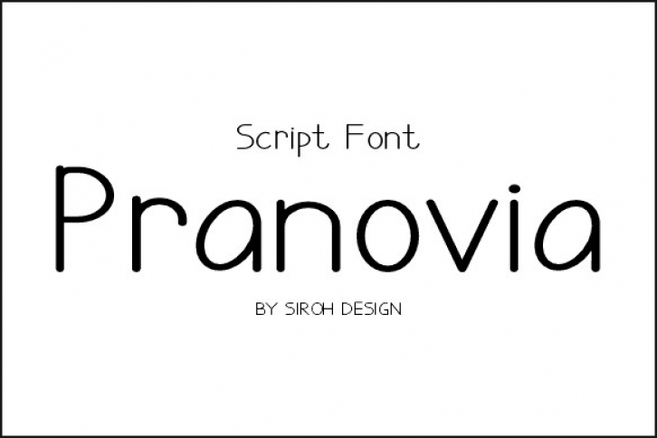 Pranovia Font Download