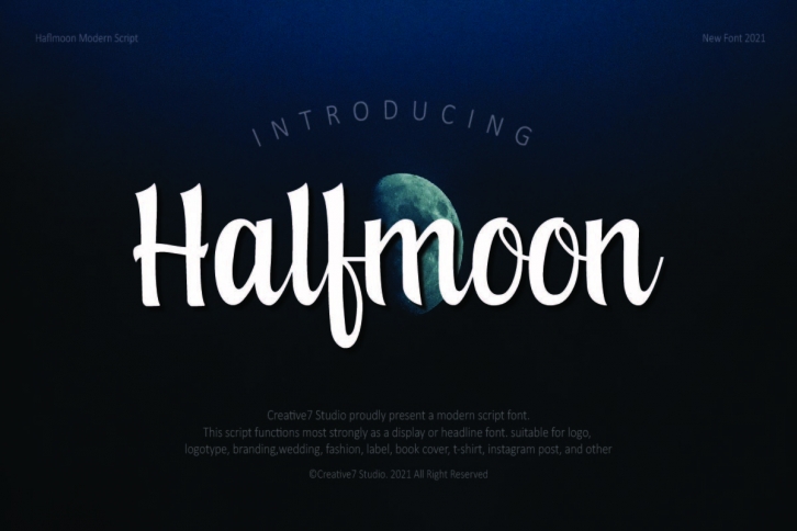 Halfmoon Font Download